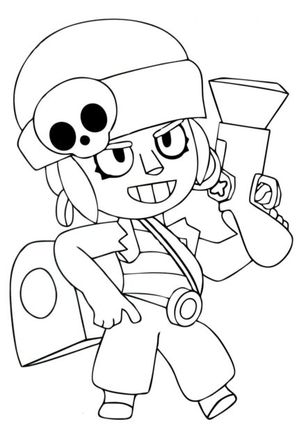 Dibujo para Colorear Penny